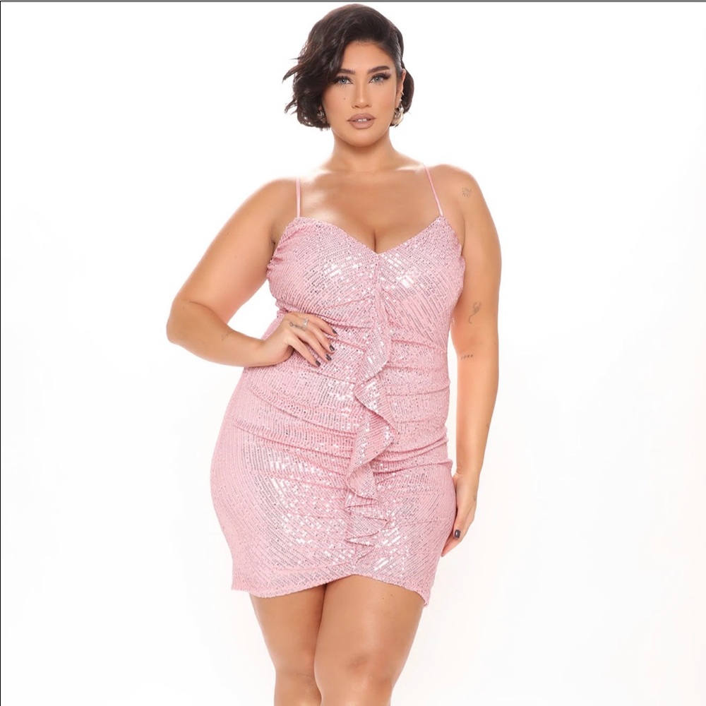 Fashion Nova “Flatter Me” sequin mini dress!